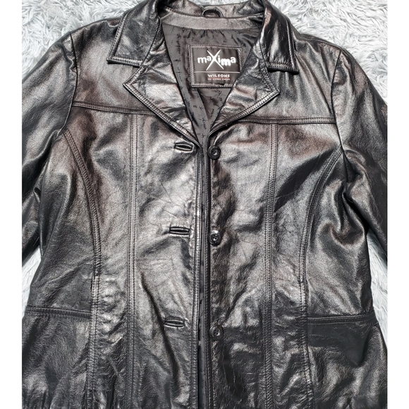 Maxima Wilsons the leather experts black jacket - Picture 4 of 13